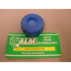 Retaining Bolt: McCulloch Eager Beaver, Road Runner, Silver Eagle trimmer spool retining bolt Alm: McCULLOCH MAC 15RT, 2815, 2816, 2817, 2818, 2860, 2865, Eager Beaver, 15RT, 28, 28C, 280, 282, 285, 287, Road Runner 1, 3, Silver Eagle 15RT