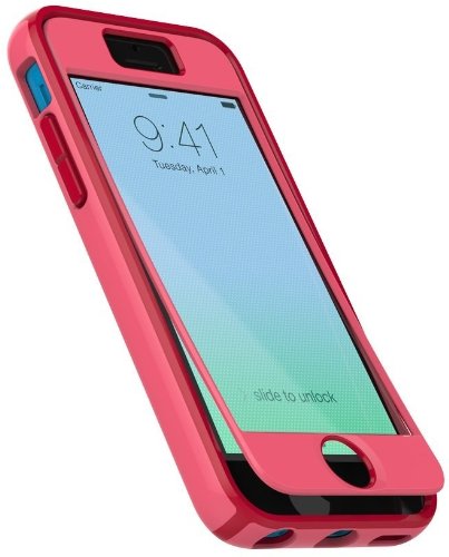 Speck Products iPhone 5c CandyShell Case with FacePlate - Carrying Case  - Splash Pink/Poppy Red