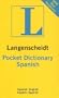 Pocket Spanish Dictionary: Spanish-English, English-Spanish (Spanish Edition)
