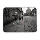 Children playing football on the streets of.. - iPad Cover (Protective Sleeve) - Art247 - IPads 1 And 2