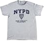 NYPD Physical Training T-Shirt - New York City Police Department Tee