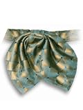 Women's Silk Banded Regal Bow, Sage or Charcoal