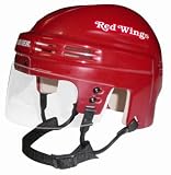 NHL Detroit Red Wings Official Licensed Mini Player Helmets