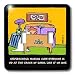 S. Fernleaf Designs Funny Dog Gifts - Alarm Clock, Cartoon Dogs, Dogs, Dog, Funny Dogs, Puppies. Pets, Funny Pets, Animals - Light Switch Covers - double toggle switch