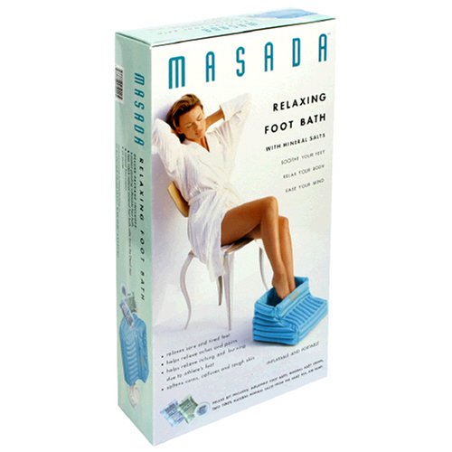 Masada Relaxing Foot Bath, with Mineral Salts, 1 system by Masada
