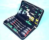 Aven 15014 Personal Computer Tool Kit 22 pc, Assorted Tools for Maint. and Repair-all in a Soft Case