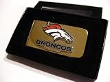 Denver Broncos NFL Gold Toned Money Clip