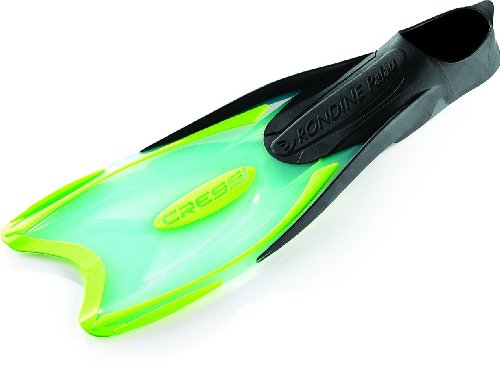 CRESSI Kinder Flossen Classic Palau, transparent/lime, 34/35 Preisvergleich