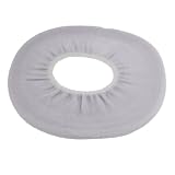 Amico Toilet Warmer Washable Soft Cloth Seat Cover Pads Ash Grey
