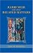 Book Rabbi Meir and Other Related Matters
