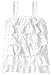 Dream Star Girls' Little Tiered Jersey and Lace Tank