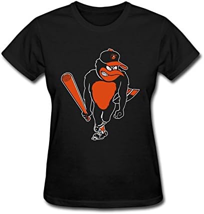 YJKJ Baltimore Orioles Baseball Girlfriend Tee Shirts Black XL