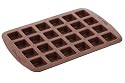Wilton Bite-Size Brownie Squares 24-Cavity Silicone Mold Pan