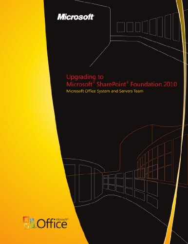 Upgrading to Microsoft SharePoint Foundation 2010