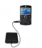 Emergency AA Battery Charge Extender for the Motorola MOTO Q Global - Gomadic Brand w/ TipExchange Technology