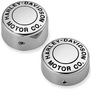 Swingarm Pivot Bolt Cover Kit - H-D® Motor Co. Logo