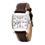 Orient Men's CDBAA002W Semi-Skeleton White Automatic Watch