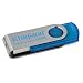 Kingston DataTraveler 101 - 8 GB USB 2.0 Flash Memory DT101C/8GB (Cyan)