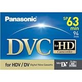 Panasonic AY-DVM63HD 63 Minute HD Mini Dv Tape. 2 pack