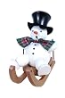 German Smoker - Snowman And Sled