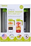 Takeya 4 Piece Drink Maker Pitcher Set (Green)
