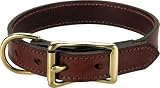 Mendota English Bridle Leather Dog Collar (Size=3/4x18)
