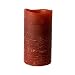 Pomegranate Distressed LED Candle - Wine Red (3x6")