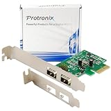 JacobsParts 2-Port PCI Express 1394a Firewire Low Profile Controller Card - JMB381 Chipset