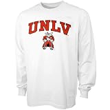 UNLV Runnin' Rebels White Bare Essentials Long Sleeve T-shirt