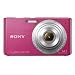 Sony Cyber-shot DSC-W610 14.1 MP Digital Camera with 4x Optical Zoom and 2.7-Inch LCD (Pink) (2012 Model)