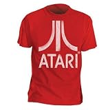 Coole-Fun-T-Shirts Herren ATARI  LOGO - T-SHIRT shirt rot, S