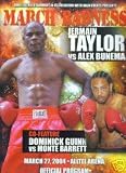 JERMAIN TAYLOR VS ALEX BUNEMA OFFICIAL BOXING PROGRAM (BOXING)