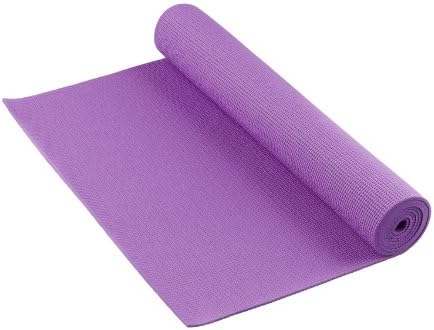 Milliard 1/4" Extra Thick Extremely Durable, Non-Slip Premium Yoga Mat/Exercise Mat, Toxin Free - 72" x 24" - Light Purple