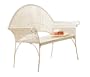 CBK Ltd 32-3/4-Inch L Garden Style Bench with Rolled Wire Design
