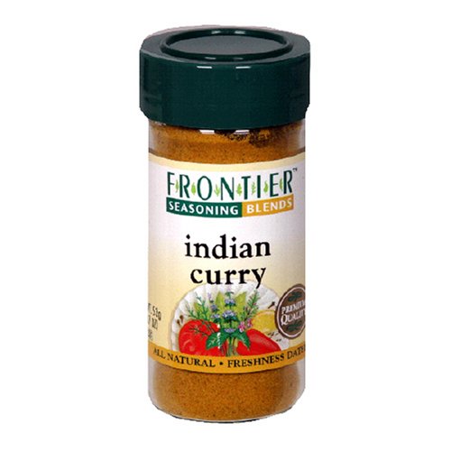 Frontier Indian Curry Seasoning Blend 1.8-Ounce Bottle (Pack of 6) by Curry Powder Blends