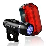 eSecure - LED Bike/Bicycle Headlight/Headlamp Front Back Torch UK