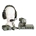 Anchor Audio COM-60FC Wired Intercom System Includes Power Console 6 Headsets and 6 Belt Packs