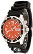 Orient #CEM65004M Men's Orange Mako 200M Automatic Watch