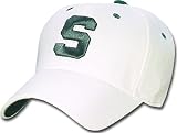 Michigan State Spartans White One-Fit Hat