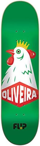 Flip Skateboard Oliveira Cockerel Pro Skateboard Deck, 32"x8.13"