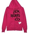 Fox Riders Foxy Juniors Zip Hoodie