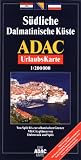  : ADAC UrlaubsKarte S&uuml;dliche Dalmatinische K&uuml;ste 1 : 200 000: Von Split bis zur albanischen Grenze. Mit Citypl&auml;nen von Dubrovnik und Split, Ortsregister, ... Strecken sowie Natur- und Nationalparks
