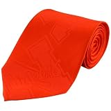 Nebraska Cornhuskers Red Silk Tonal Tie