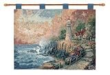 Thomas Kinkade Light of Peace Wall Art Tapestry
