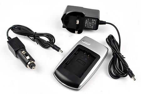Battery--World CGA-DU07 CGA-DU07A CGA-DU07A/1B Digital Camera Replacement Battery Charger - AC & DC Compatible Travel Battery Charger GS80E-S NV-GS80EB-S NV-GS80EG-S NV-GS85 NV-GS100K NV-GS120 NV-GS120B NV-GS120EG-S NV-GS120GN-S NV-GS120K NV-GS140