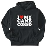 Sweatshirt Black  Love My Cane Corso  Dog