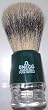 Omega Stripey 100% Pure Badger Shaving Brush with Stand - Made in Italy - FREE SHIP!