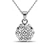 TK Beauty Swarovski Elements Luxury Crystal Pendant Necklace Earrings Jewelry Set