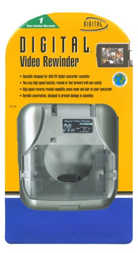 Digital Concepts MiniDV Cassette Rewinder w/ AC Adapter