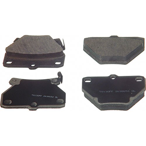 Wagner ThermoQuiet QC823 Ceramic Disc Pad Set, Rear